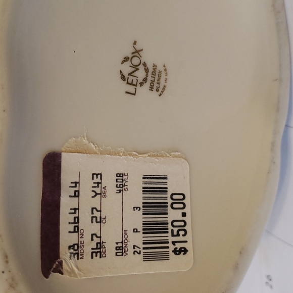 Lenox holiday Cornucopia - Picture 4 of 4